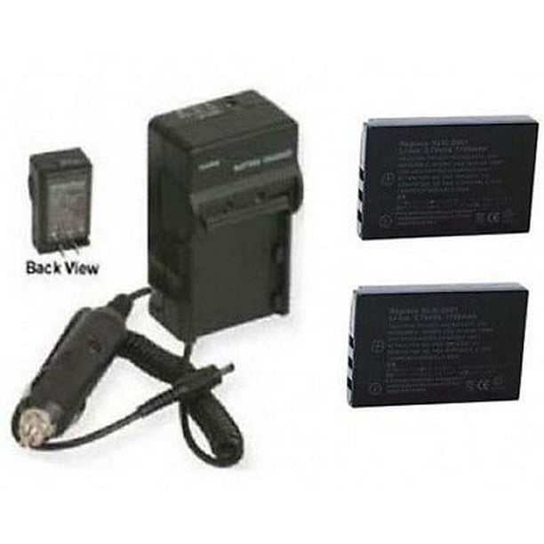 110//220v with Car /& EU adapters Bell /& Howell WV30HD Camcorder Battery Charger Mini Battery Charger Kit for Casio NP-40 Battery Replacement for Casio BC-30L Charger